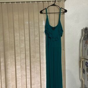 Forever 21 Teal Maxi Dress